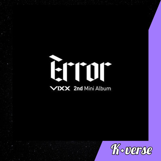 VIXX 2nd Mini Album 'ERROR'