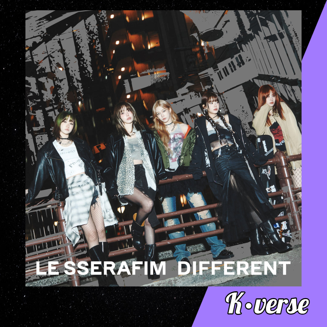 LE SSERAFIM Japan 4th Single Album 'DIFFERENT' ver. Regular