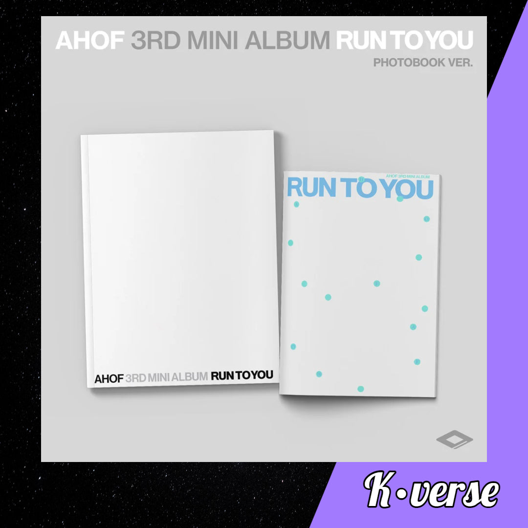 Preorder: AHOF 3rd Mini Album 'RUN TO YOU'