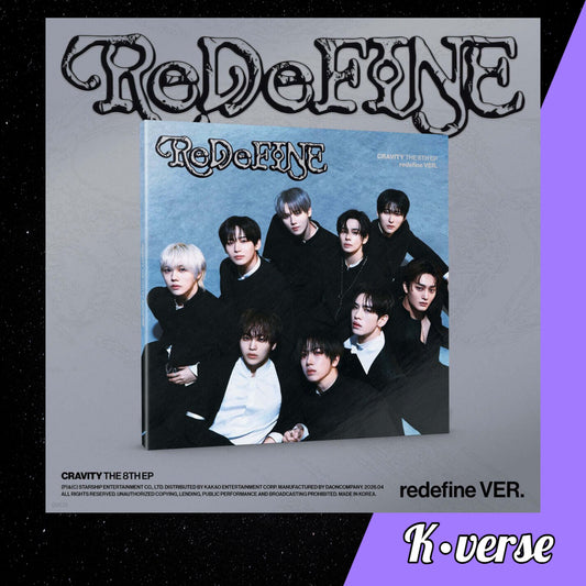 CRAVITY 8th EP Album 'REDEFINE' ver. Redefine
