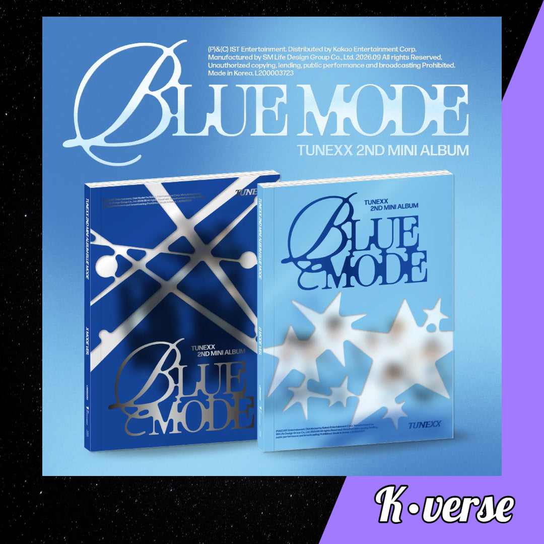 Preorder: TUNEXX 2nd Mini Album 'BLUE MODE'