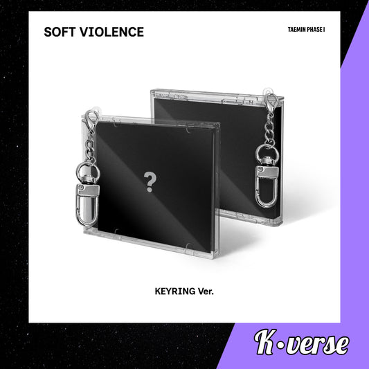 Preorder: TAEMIN 4th Mini Album 'PHASE I : SOFT VIOLENCE' ver. Keyring
