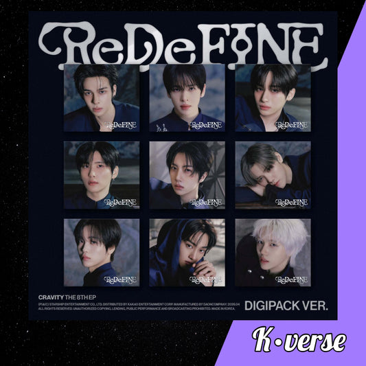 CRAVITY 8th EP Album 'REDEFINE' ver. Digipack
