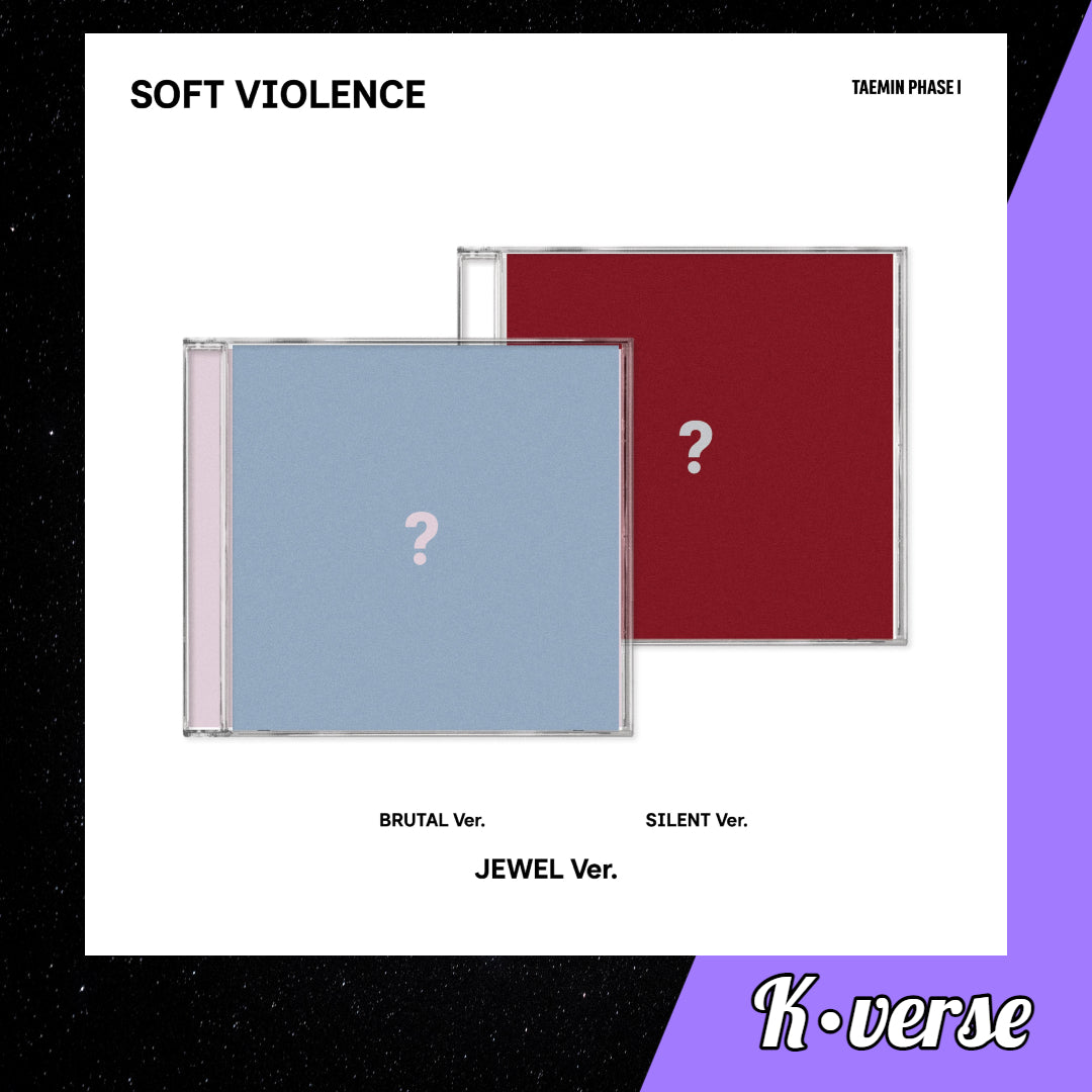 Preorder: TAEMIN 4th Mini Album 'PHASE I : SOFT VIOLENCE' ver. Jewel