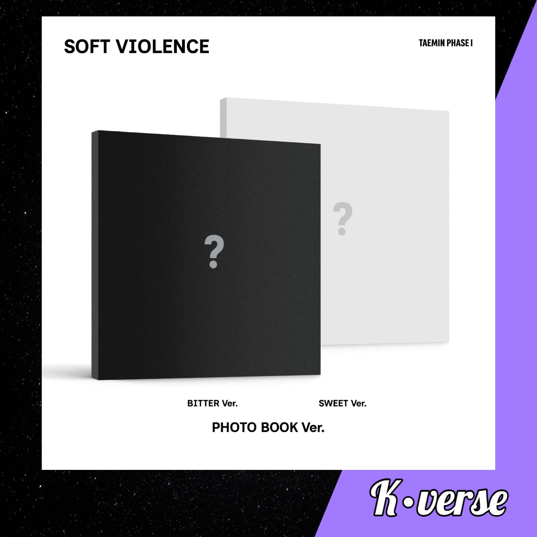 Preorder: TAEMIN 4th Mini Album 'PHASE I : SOFT VIOLENCE'