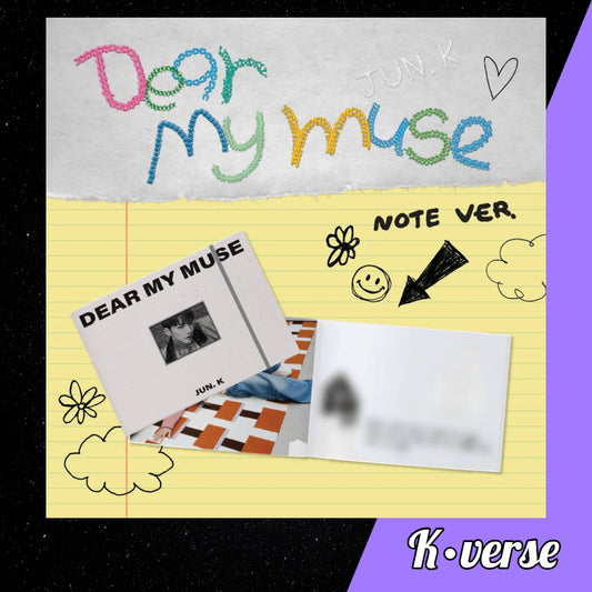 Preorder: JUN.K 2PM 4th Mini Album 'Dear My Muse'