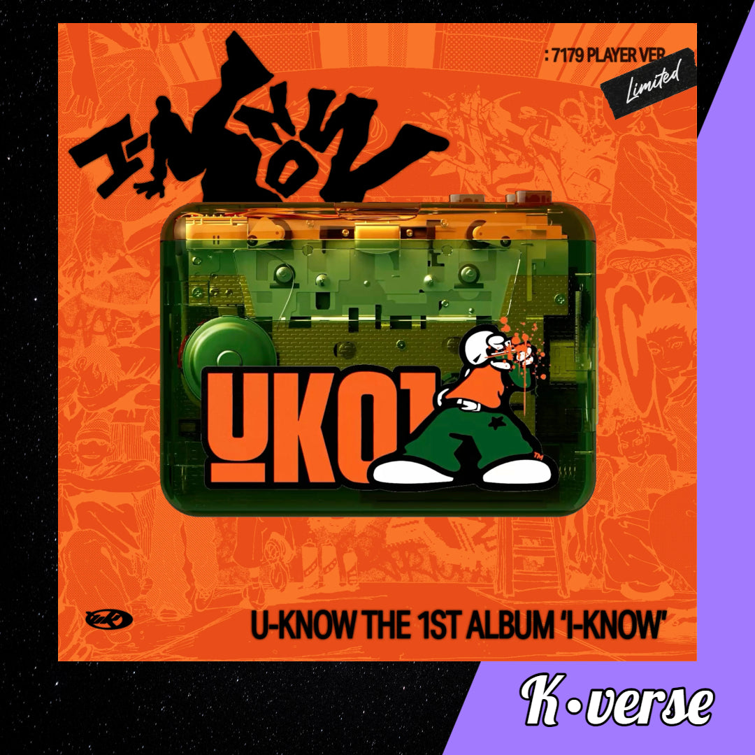 Preorder: U-KNOW 1st Full Album 'I-KNOW' ver. 7179 Player Limited