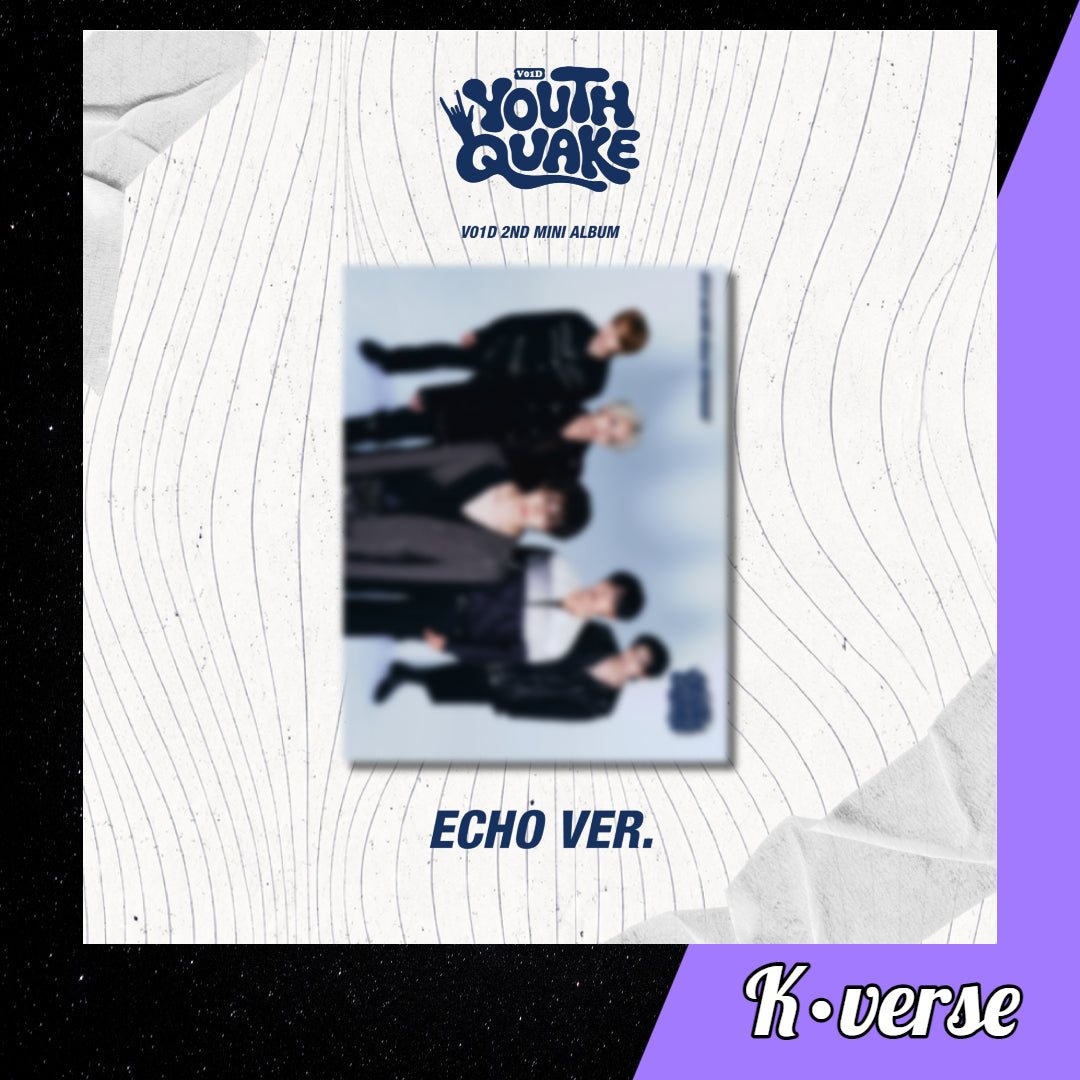 Preorder: V01D 2nd Mini Album 'YOUTHQUAKE' ver. ECHO