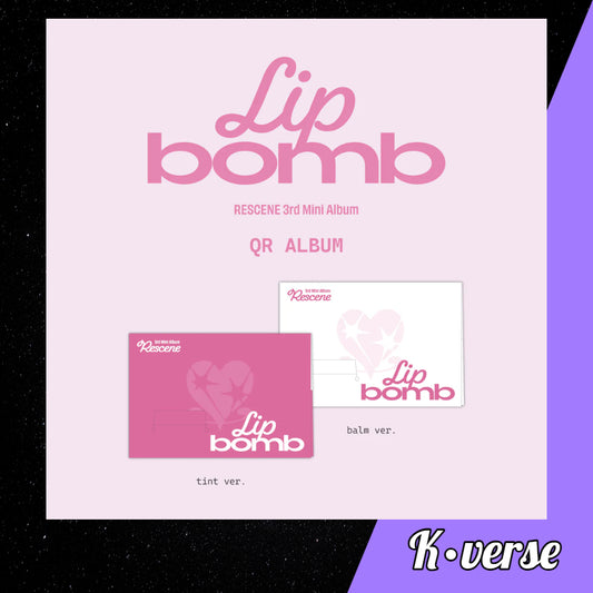 RESCENE 3rd Mini Album 'Lip Bomb' ver. QR