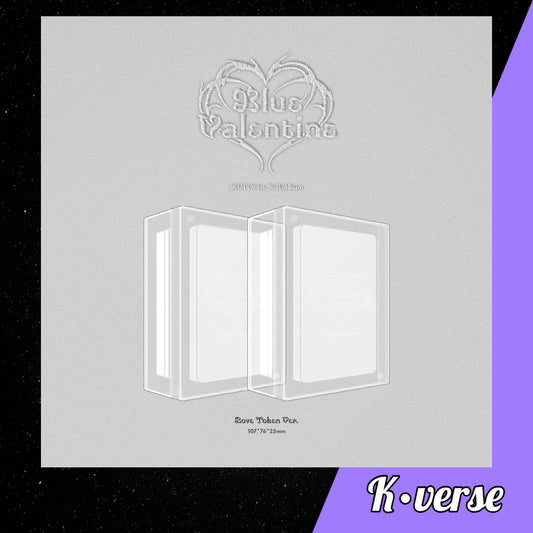 Preorder: NMIXX 1st Full Album 'Blue Valentine' ver. Love Token