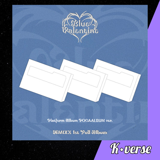 Preorder: NMIXX 1st Full Album 'Blue Valentine' ver. Pocaalbum (Random)