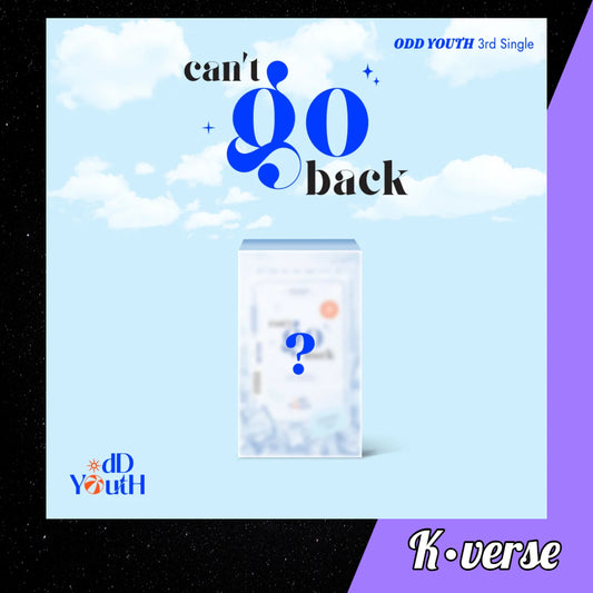 Preorder: ODD YOUTH 3rd Single 'can't go back'