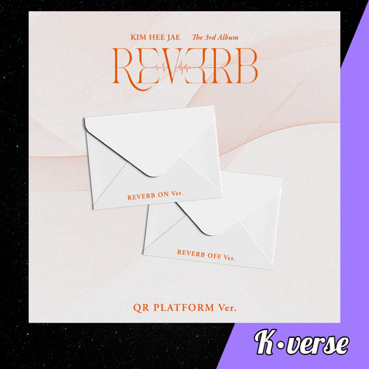 Preorder: KIM HEE JAE 3rd Album 'REVERB' ver. QR Platform
