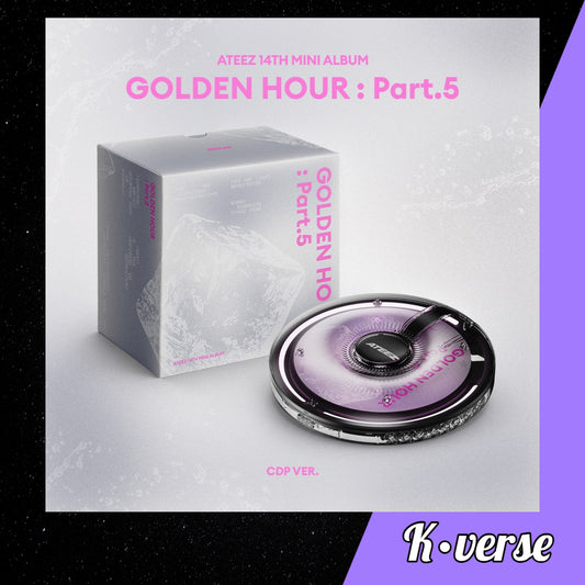 Preorder: ATEEZ 14th Mini Album 'GOLDEN HOUR: Part.5' ver. CDP