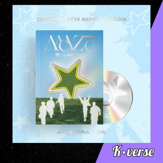 Preorder: ONEWE 4th Mini Album 'MAZE: AD ASTRA' ver. AD ASTRA