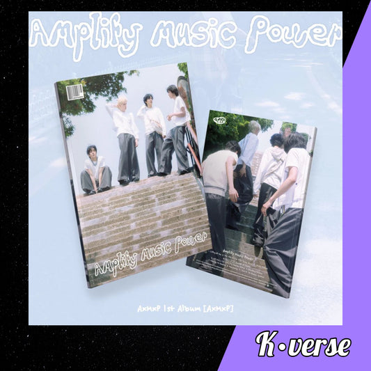 Preorder: AxMxP 1st Full Album 'Amplify Music Power' ver. P