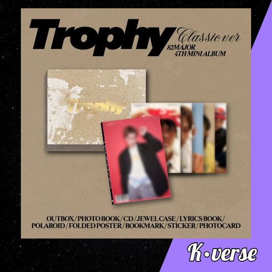 Preorder: 82MAJOR 4th Mini Album 'Throphy' ver. Classic
