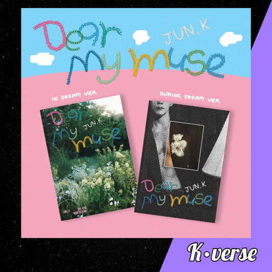 Preorder: JUN.K 2PM 4th Mini Album 'Dear My Muse'