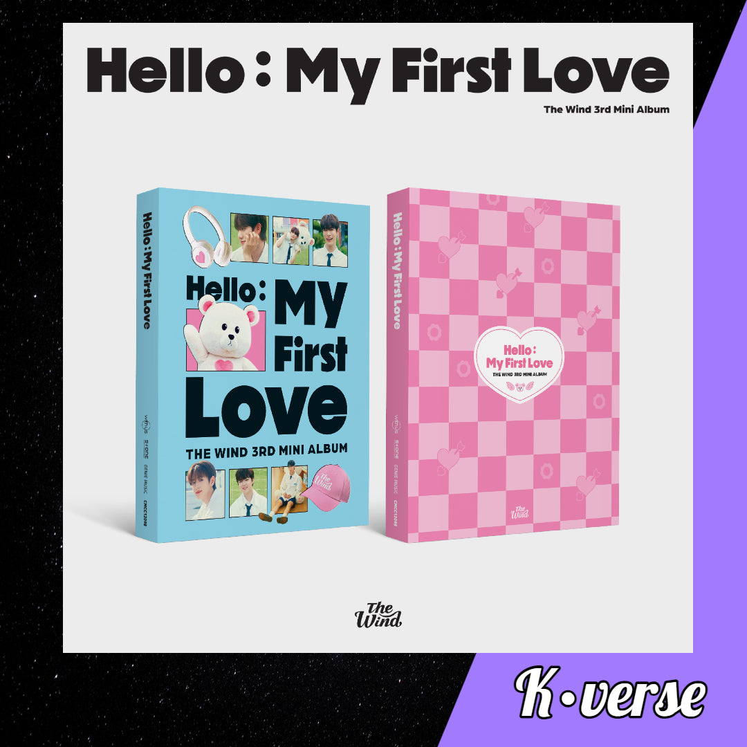 Preorder: THE WIND 3rd Mini Album 'Hello: My First Love'