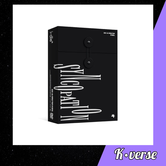 Preorder: I-DLE 2026 WORLD TOUR IN SEOUL 'SYNCOPATION' ver. DVD