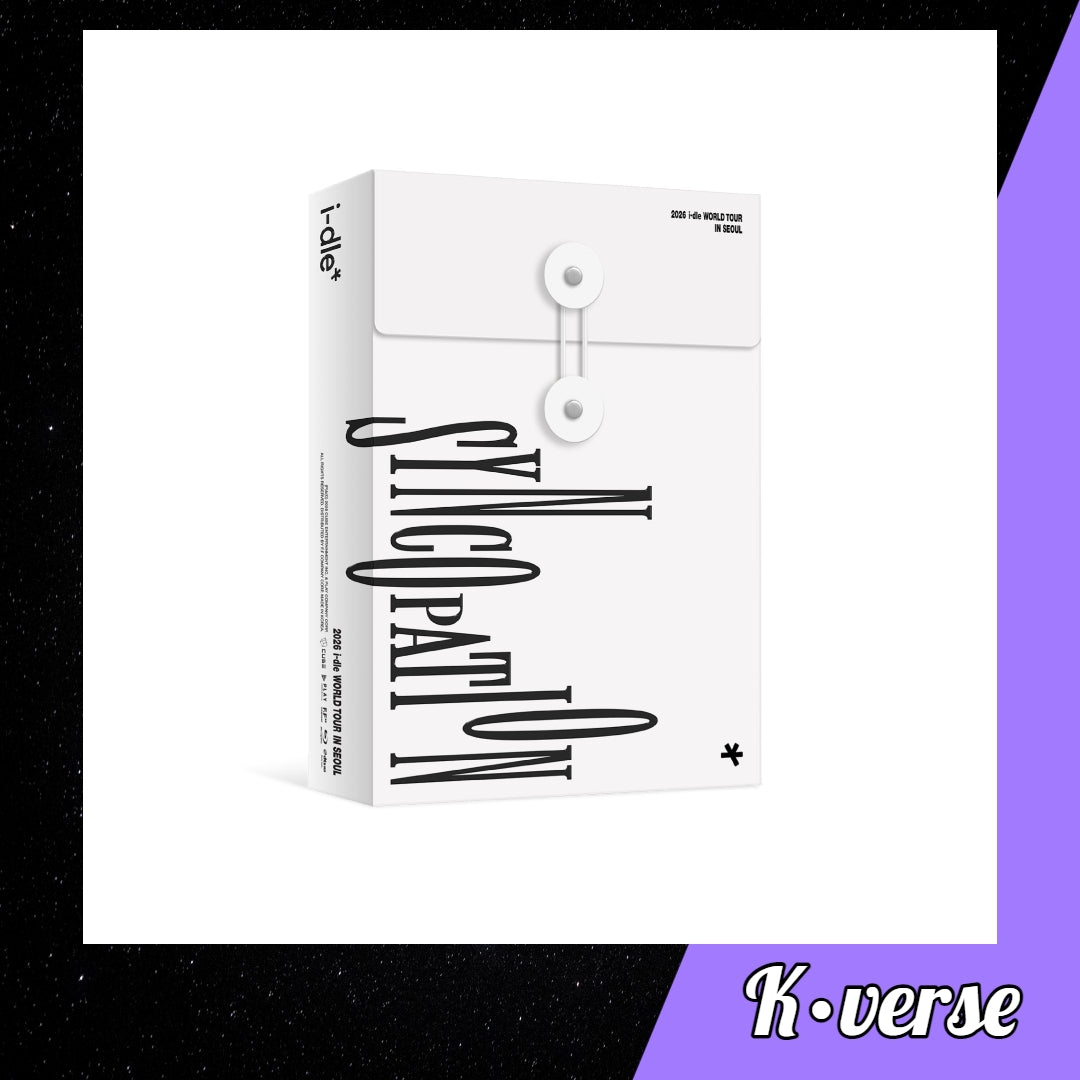 Preorder: I-DLE 2026 WORLD TOUR IN SEOUL 'SYNCOPATION' ver. Blu-ray