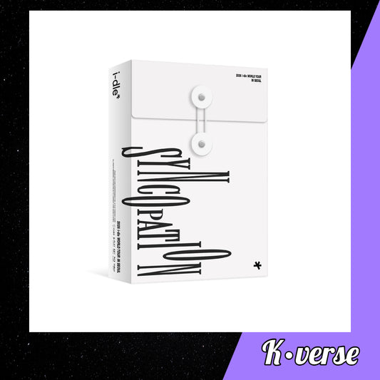 Preorder: I-DLE 2026 WORLD TOUR IN SEOUL 'SYNCOPATION' ver. Blu-ray