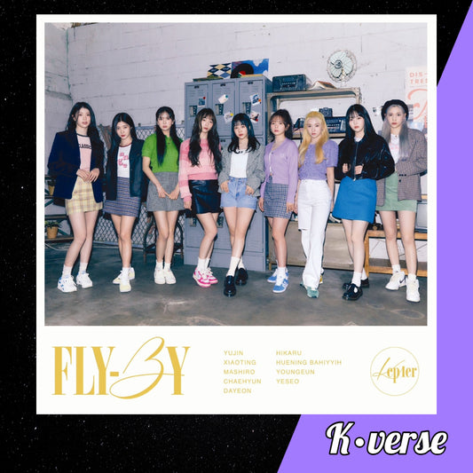 KEP1ER Japan 2nd Single 'FLY-BY' ver. Limited B