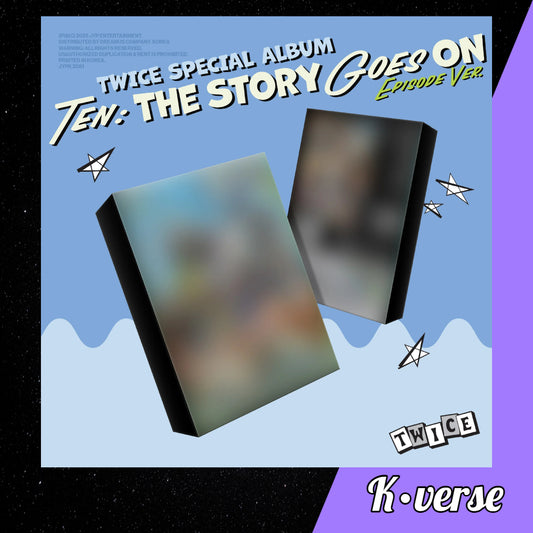 Preorder: TWICE 1st Special Album 'TEN: The Story Goes On' ver. Episode