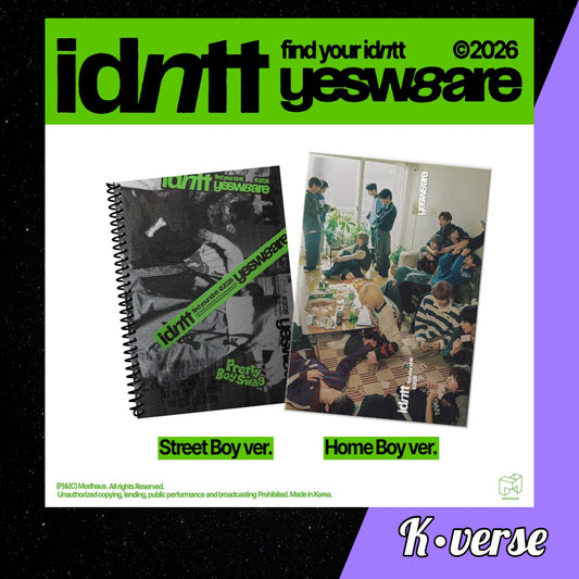 idntt 2nd EP Album 'yesw8are'