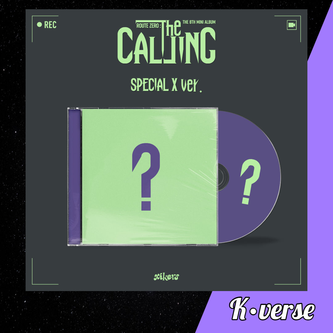 Preorder: XIKERS 8th Mini Album 'ROUTE ZERO: The CALLING' ver. SPECIAL X