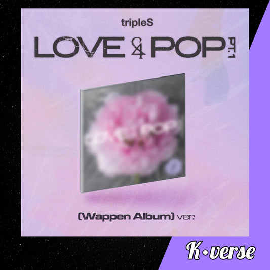 Preorder: TripleS 'LOVE&POP Pt. 1' ver. Wappen