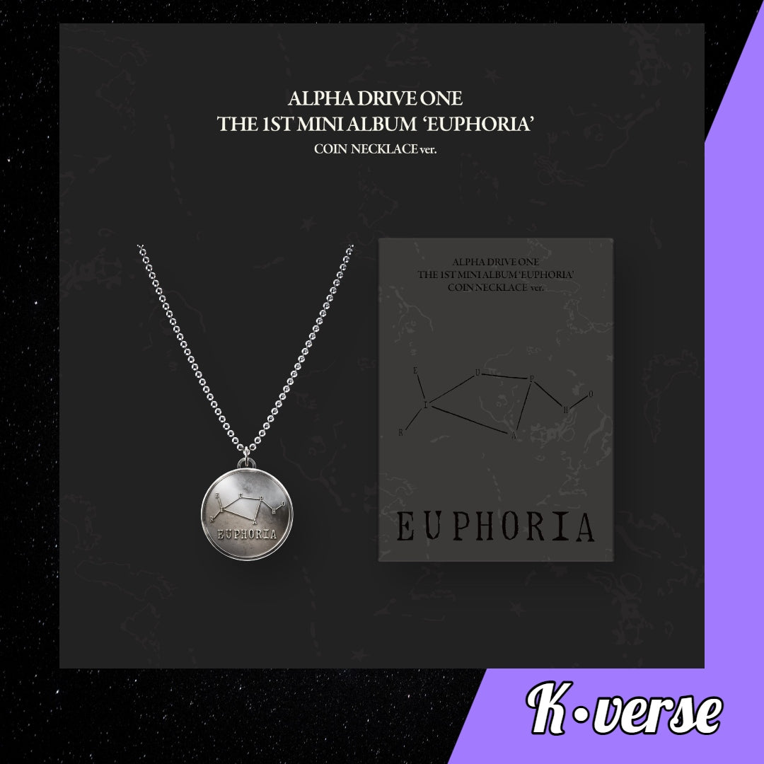 ALPHA DRIVE ONE 1st Mini Album 'EUPHORIA' ver. Coin Necklace