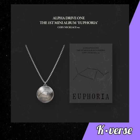 ALPHA DRIVE ONE 1st Mini Album 'EUPHORIA' ver. Coin Necklace