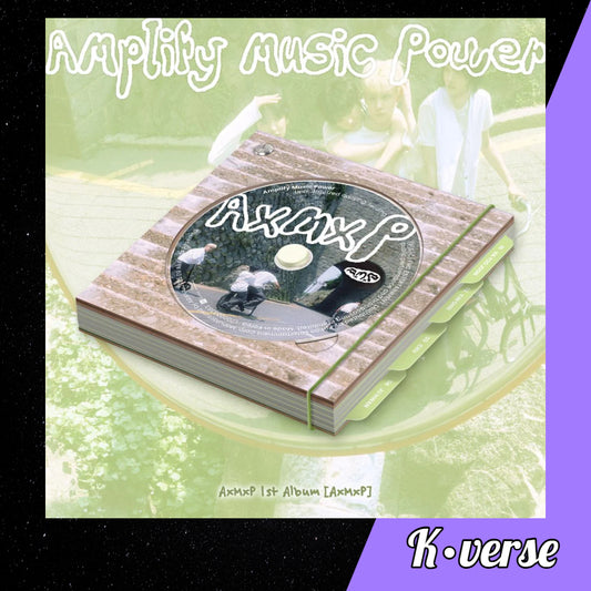 Preorder: AxMxP 1st Full Album 'Amplify Music Power' ver. M