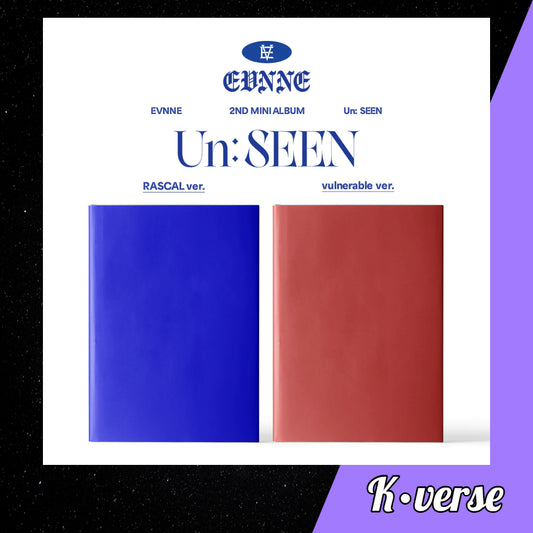 EVNNE 2nd Mini Album 'Un:SEEN'