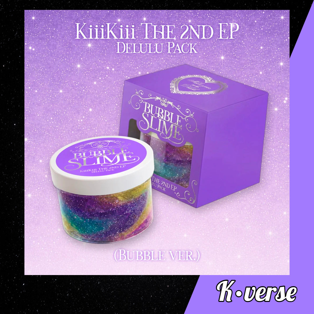 KiiiKiii 2nd EP Album 'Delulu Pack' ver. Bubble