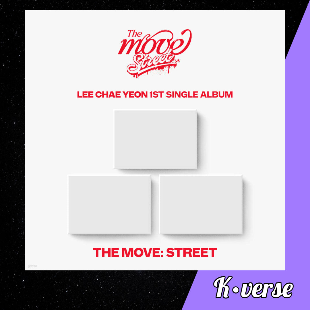 Lee Chaeyeon The Move: Street 1st Single Album ver. Poca