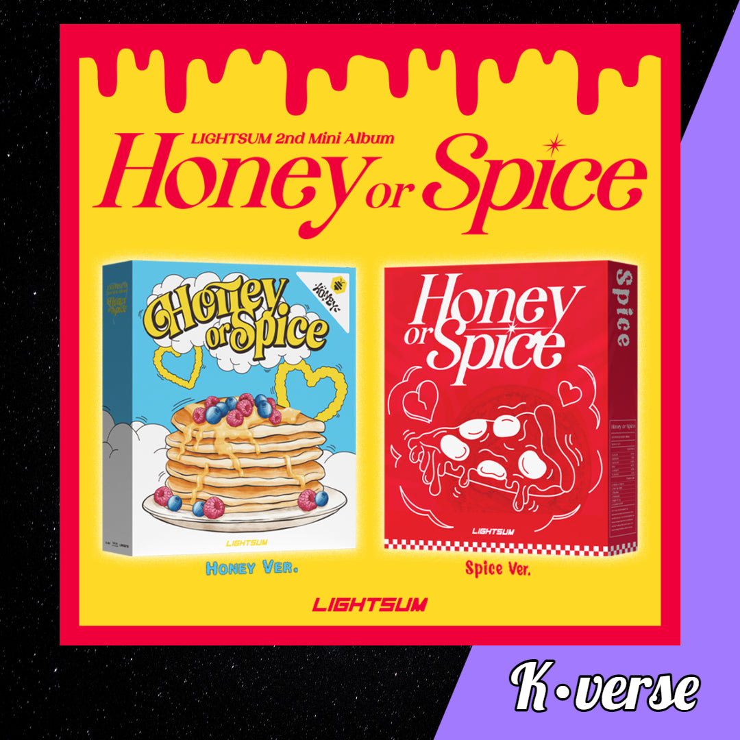 LIGHTSUM 2nd Single Album Honey or Spice