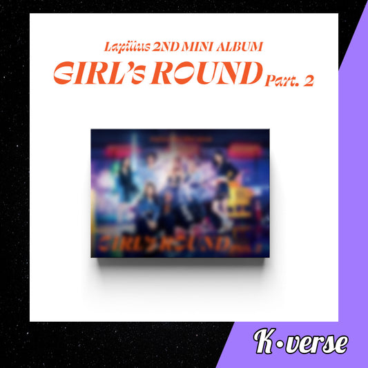 LAPILLUS 2nd Mini Album Girl's Round Part. 2