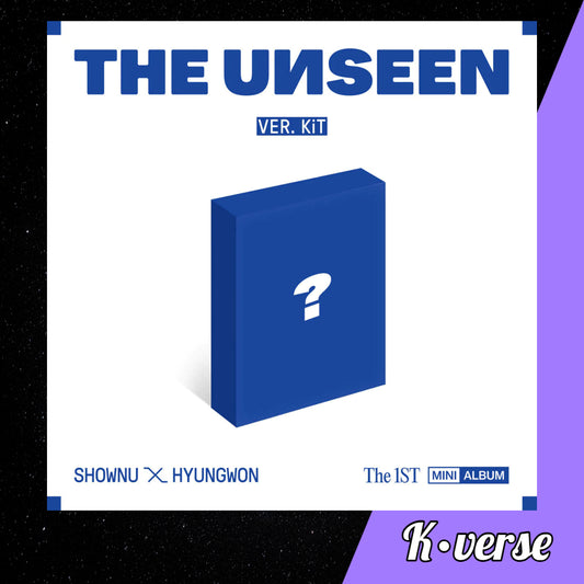 Shownu X Hyungwon THE UNSEEN 1st Mini Album ver. KiT