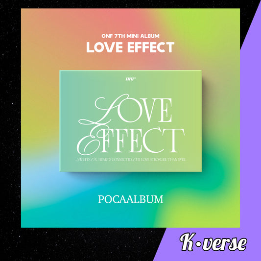 ONF Love Effect 7th Mini Album ver. Pocaalbum