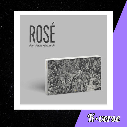 (Blackpink) Rosè 1st Single Album -R