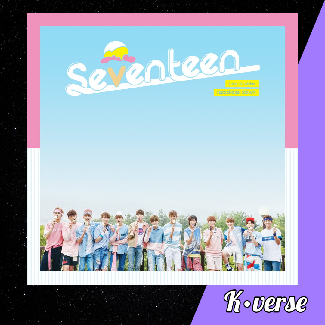 SEVENTEEN Love&Letter 1st Album Repackage Re-Release