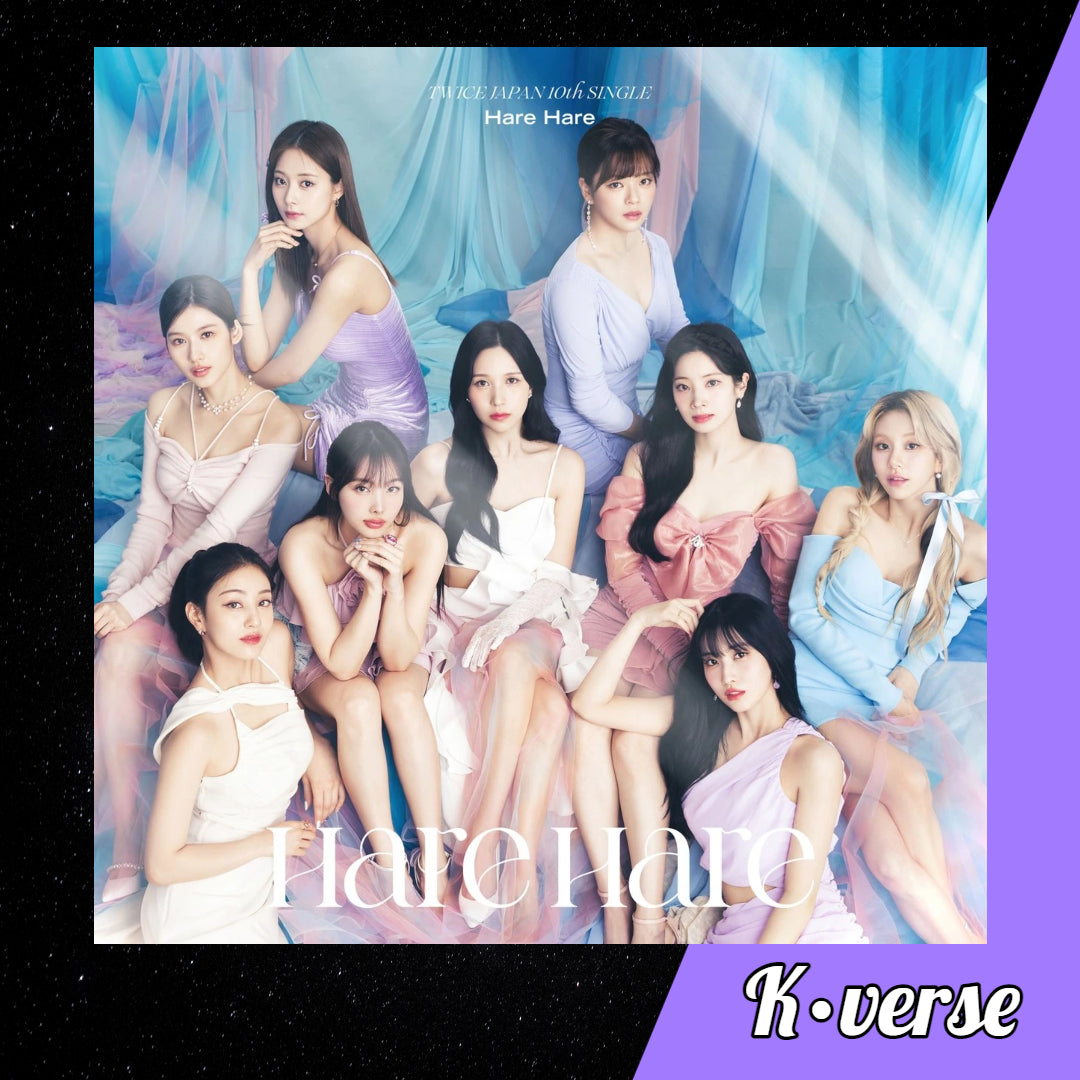 TWICE Hare Hare 10th Japanese Album ver. Regular