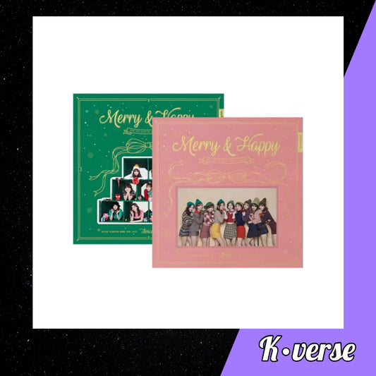 TWICE Merry & Happy 1st Album Repackage (Random)