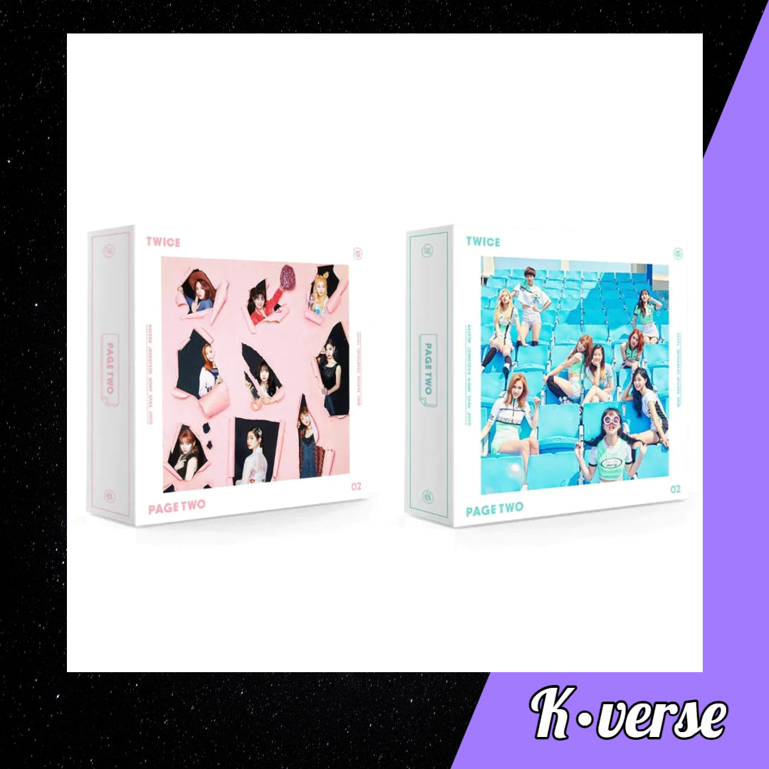 TWICE Page Two 2nd Mini Album (Random)