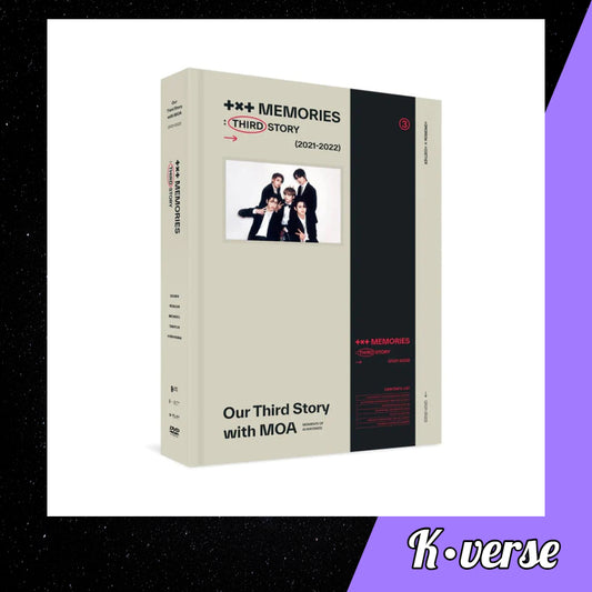 TOMORROW X TOGETHER Memories: Third Story DVD