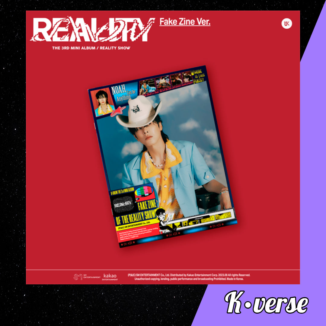 U-Know Yunho 3rd Mini Album Reality Show ver. Fake Zine