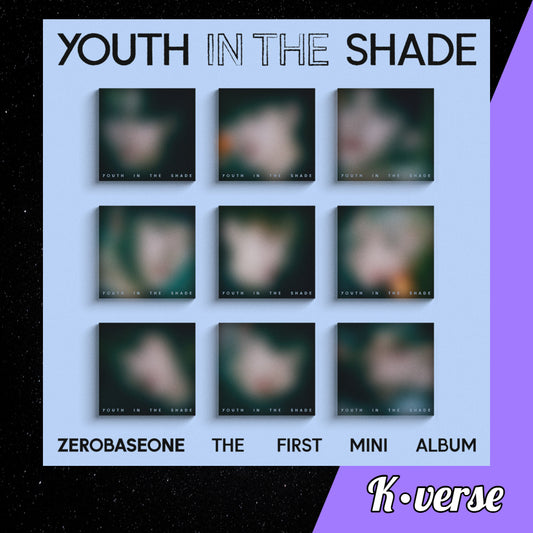 ZEROBASEONE Youth In The Shade 1st Mini Album ver. Digipack