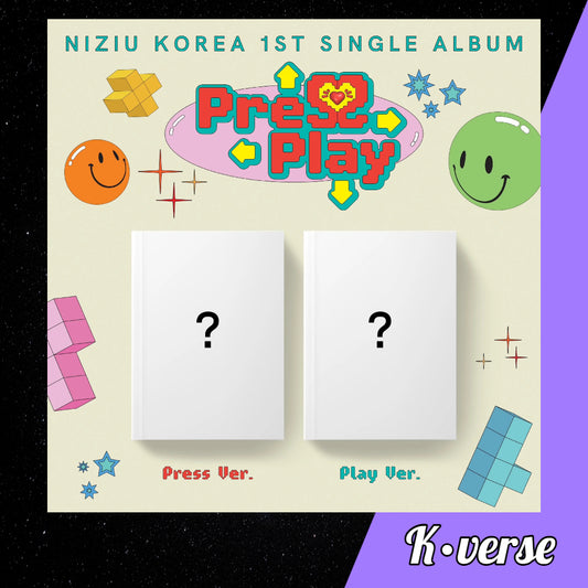 NiziU Korea 1st Single Album Press Play